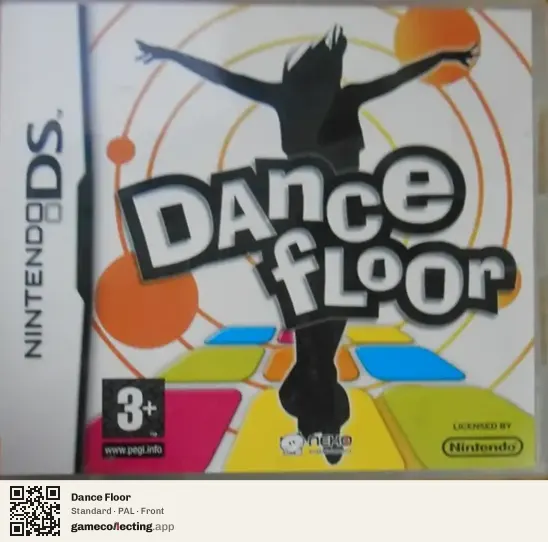Dance Floor Nintendo DS, PAL box front
