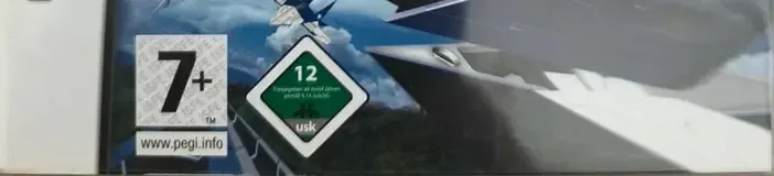 Star Fox Command, the PEGI square on its front