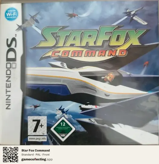 Star Fox Command Nintendo DS, PAL box front