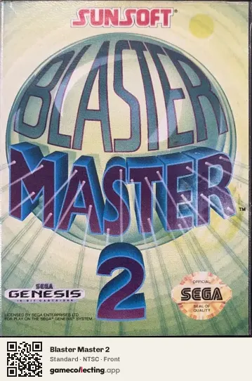 Blaster Master 2 Sega Mega Drive / Genesis, NTSC box front