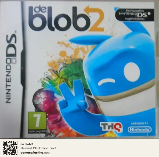 de Blob 2 Nintendo DS, France box front
