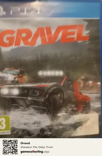 Gravel PlayStation 4, Italy box front