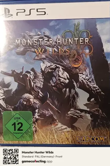 Monster Hunter Wilds PlayStation 5, Germany box front