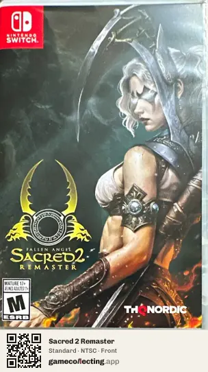 Sacred 2 Remaster Nintendo Switch, NTSC box front