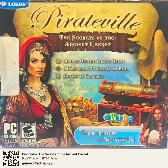 Pirateville: The Secrets of the Ancient Casket Computer, NTSC box front
