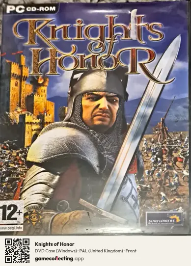 Knights of Honor Computer, United Kingdom box front