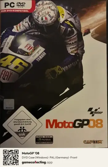 MotoGP '08 Computer, Germany box front