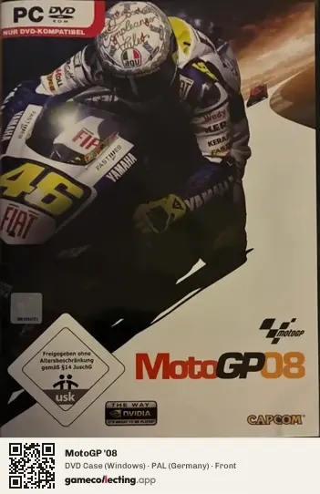 MotoGP '08 Computer, Germany box front