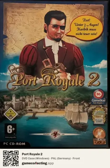 Port Royale 2 Computer, Germany box front