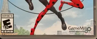 Miraculous: Rise of the Sphinx, the ESRB box on its front