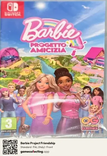 Barbie Project Friendship Nintendo Switch, Italy box front