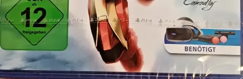 Marvel's Iron Man VR, the USK square on its front