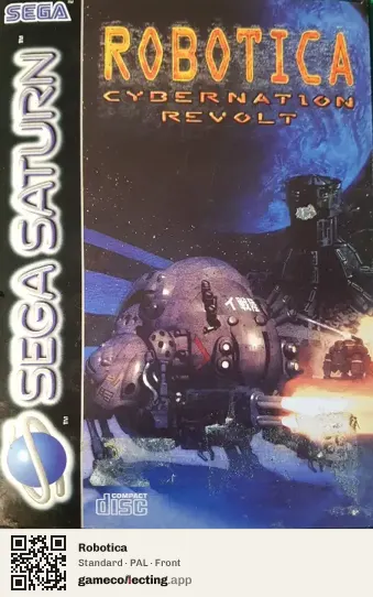 Robotica Sega Saturn, PAL box front