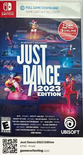 Just Dance 2023 Edition Nintendo Switch, NTSC box front