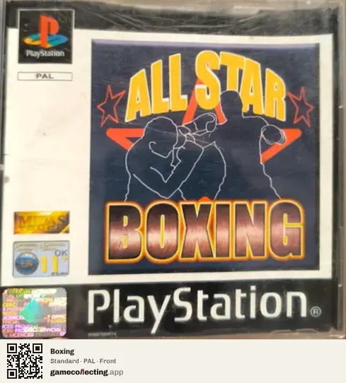 Boxing PlayStation, PAL box front