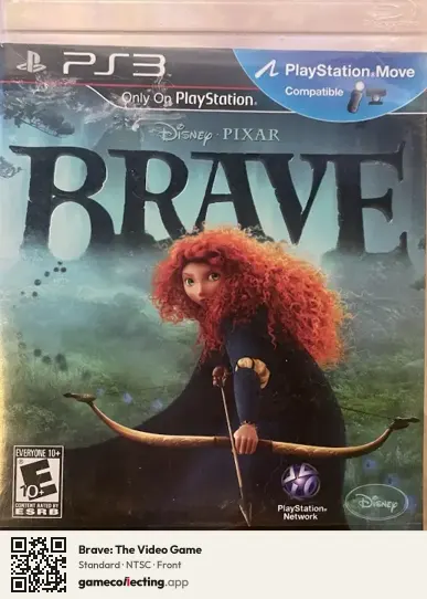 Brave: The Video Game PlayStation 3, NTSC box front