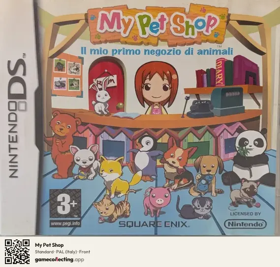 My Pet Shop Nintendo DS, Italy box front