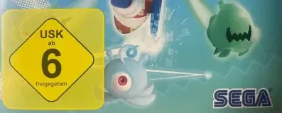 Sonic Colors: Ultimate, the USK square on its front