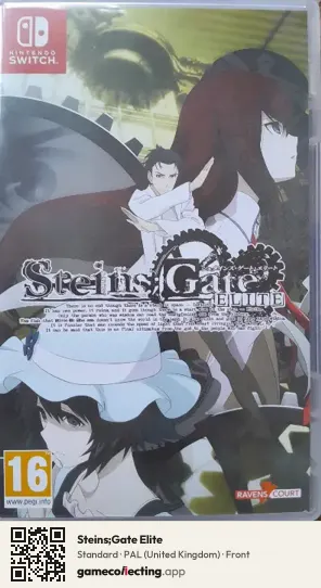 Steins;Gate Elite Nintendo Switch, United Kingdom box front