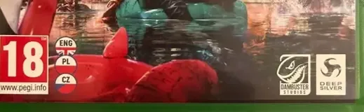 Dead Island 2, the PEGI square on its front