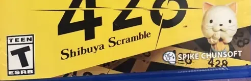 428: Shibuya Scramble, the ESRB box on its front