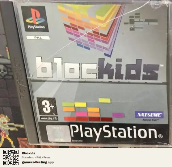 Blockids PlayStation, PAL box front