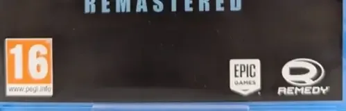 Alan Wake Remastered, the USK square on its front