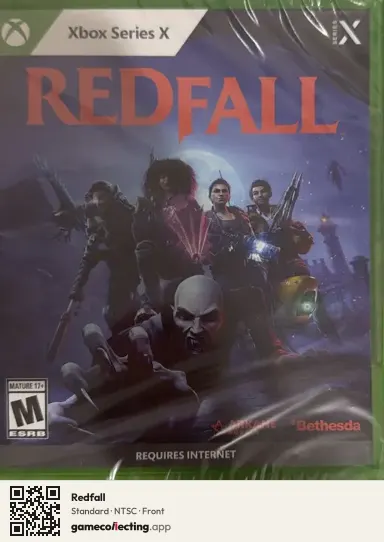 Redfall Xbox Series X, NTSC box front