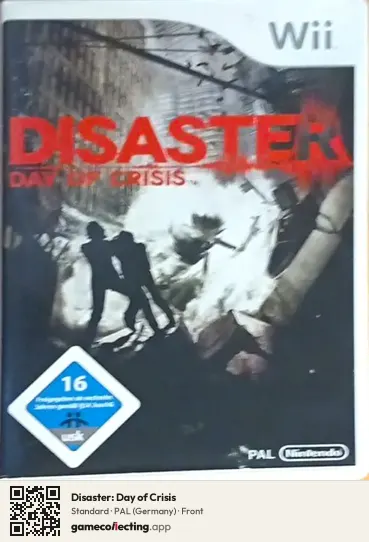 Disaster: Day of Crisis Nintendo Wii, Germany box front