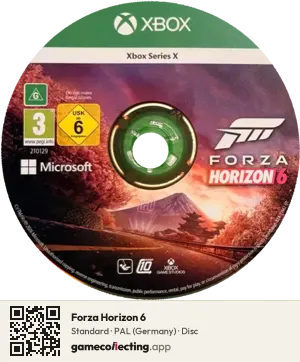 Forza Horizon 6 Xbox Series X, PAL disc