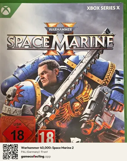 Warhammer 40,000: Space Marine 2 Xbox Series X, Germany box front