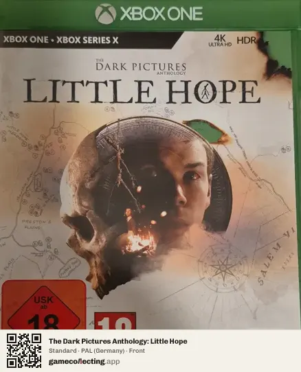The Dark Pictures Anthology: Little Hope Xbox One, Germany box front