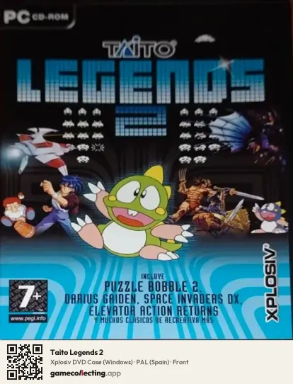 Taito Legends 2 Computer, Spain box front