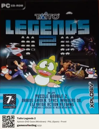 Taito Legends 2 Computer, Spain box front