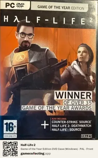 Half-Life 2 Computer, PAL box front