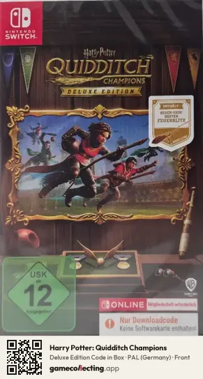 Harry Potter: Quidditch Champions Nintendo Switch, Germany box front