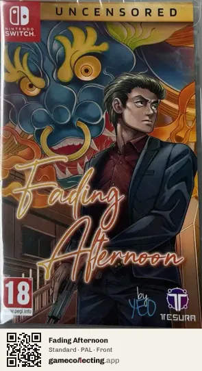 Fading Afternoon Nintendo Switch, PAL box front