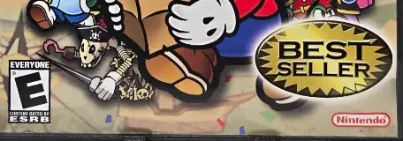 Paper Mario: The Thousand-Year Door, the ESRB box on its front