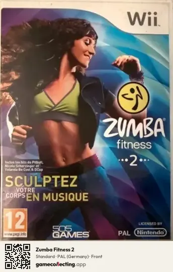 Zumba Fitness 2 Nintendo Wii, Germany box front