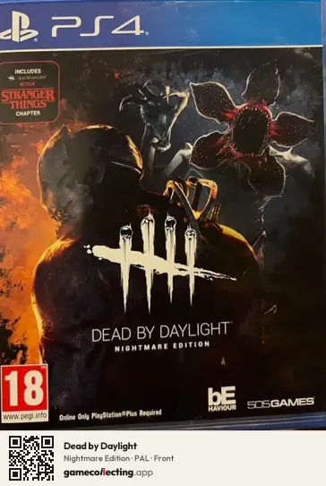Dead by Daylight PlayStation 4, PAL box front