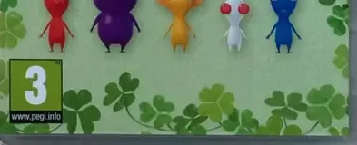 Pikmin 1 + 2, the PEGI square on its front