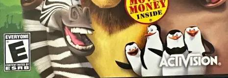 Madagascar: Escape 2 Africa, the ESRB box on its front