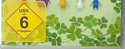 Pikmin 1 + 2, the USK square on its front