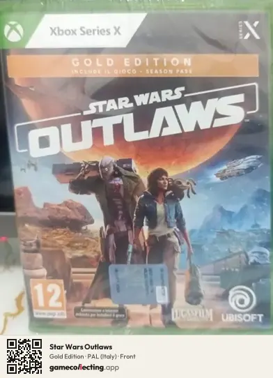 Star Wars Outlaws Xbox Series X, Italy box front
