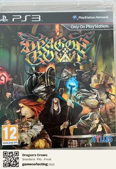 Dragon's Crown PlayStation 3, PAL box front
