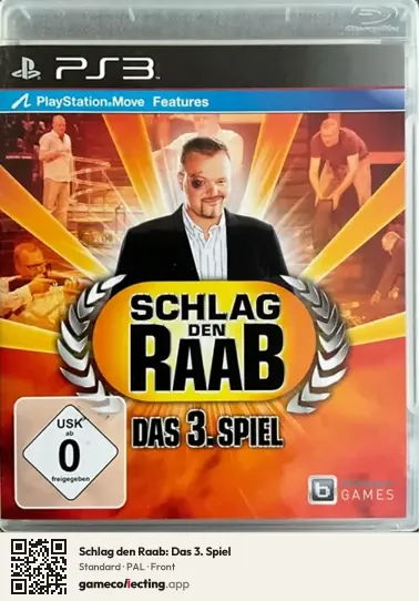Schlag den Raab: Das 3. Spiel PlayStation 3, PAL box front