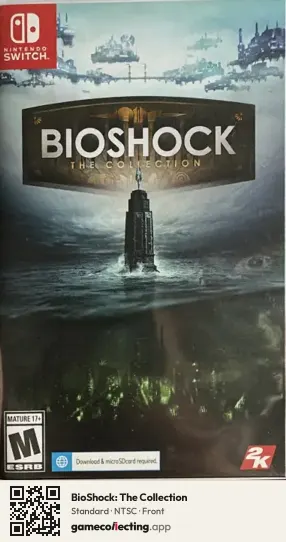 BioShock: The Collection Nintendo Switch, NTSC box front