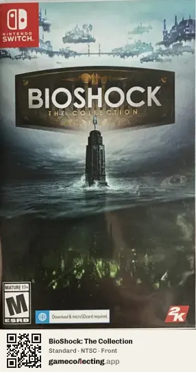 BioShock: The Collection Nintendo Switch, NTSC box front