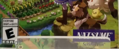 Harvest Moon: One World, the ESRB box on its front