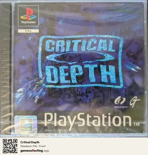 Critical Depth PlayStation, PAL box front